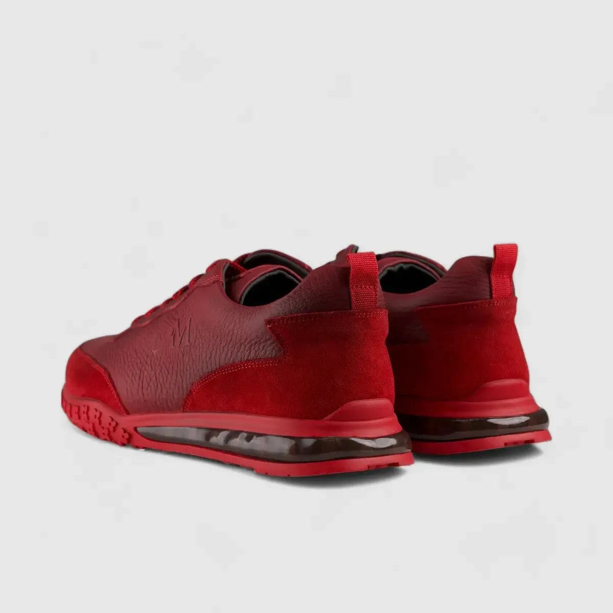 Bulletti Lace Up Sneaker Red 152-15160