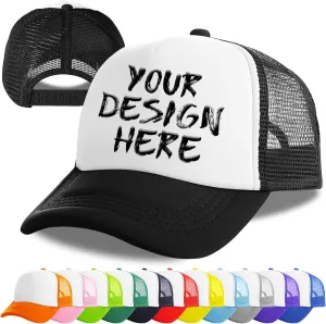 Custom Hats Bulk Custom Hats for Man Woman Personalized Hats Bulk Custom Trucker Hat Custom Hats with Text Photo Logo