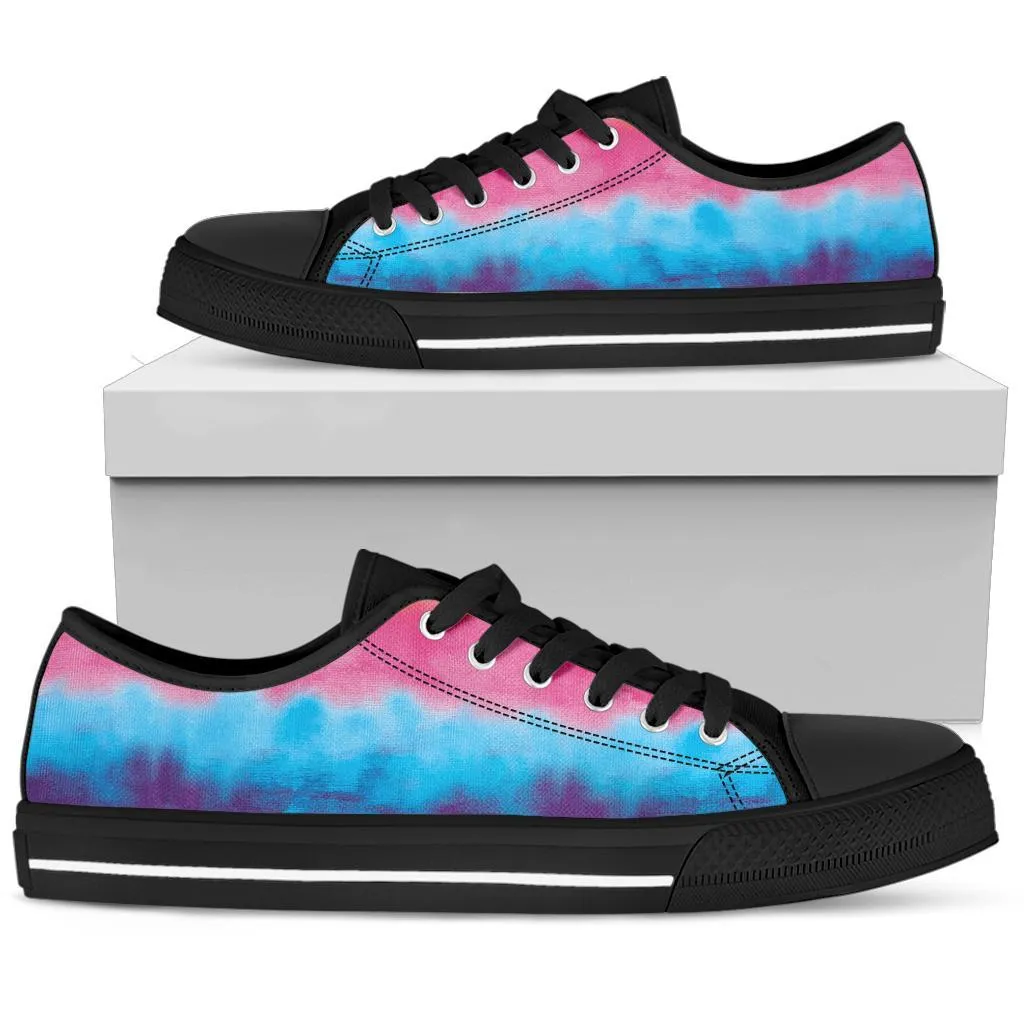 Custom Sneakers-Tie Dye Print 123