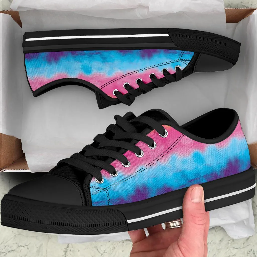 Custom Sneakers-Tie Dye Print 123
