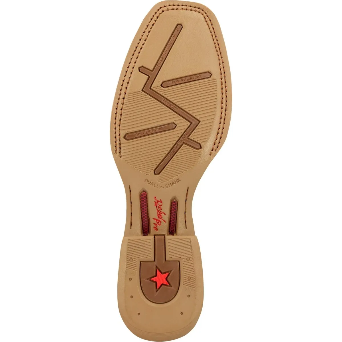 Durango Rebel Pro Men's Western Boots Ddb0476 In Cognac Crunch And Rusty Red