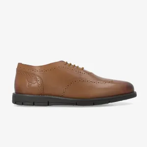 Fadano - VentureFlex Men's Wingtip Oxfords Brown