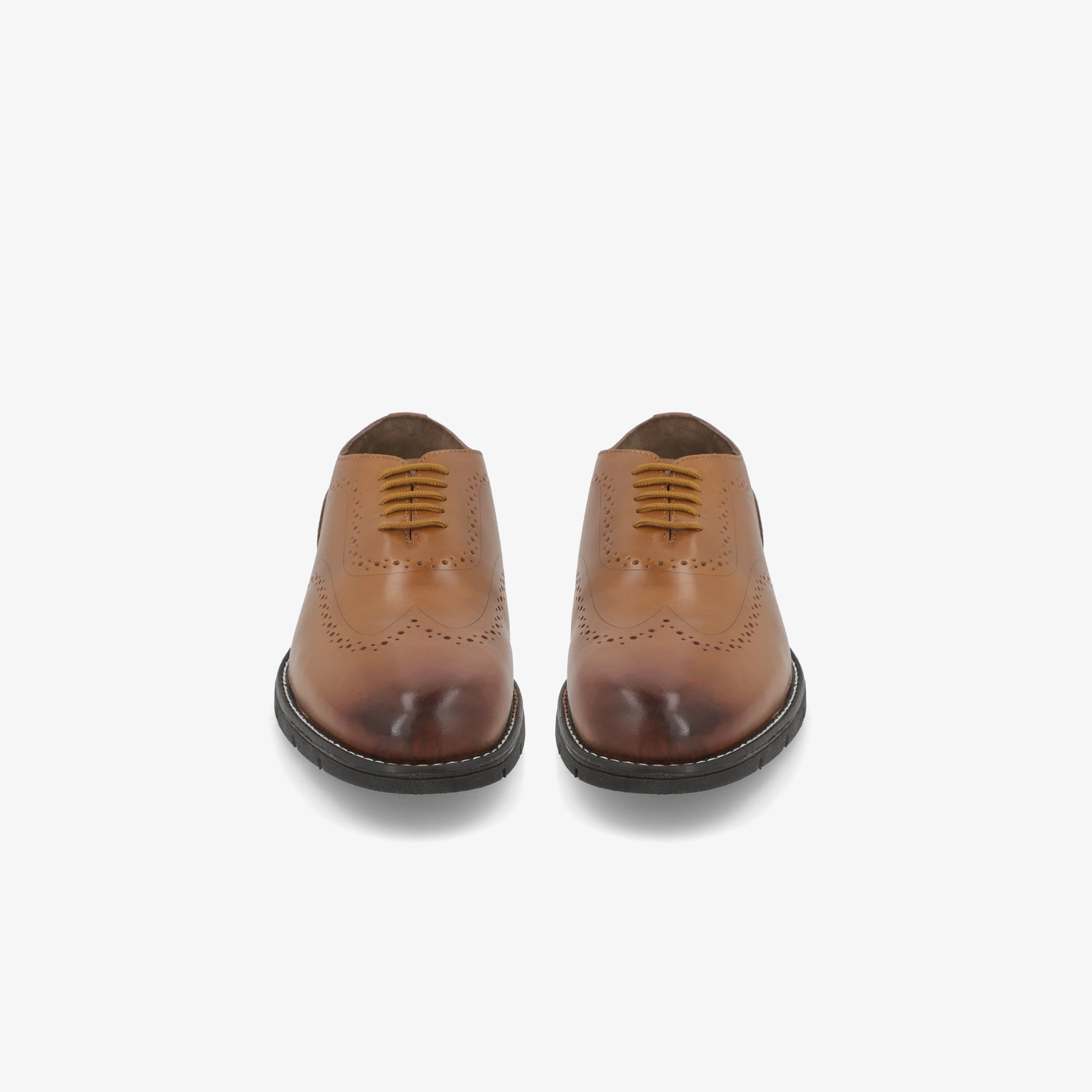 Fadano - VentureFlex Men's Wingtip Oxfords Brown