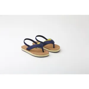 Kids Scouts - Navy & Yellow Flip Flops