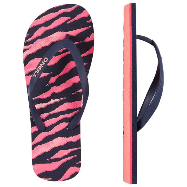 Oneill Kids Girls&#39; Beach 9A9974-5940 Moya Printed Sandals Slippers