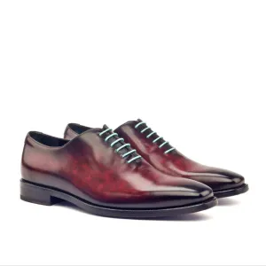 Pidara - Patina Denim red bottom sole oxford dress shoes