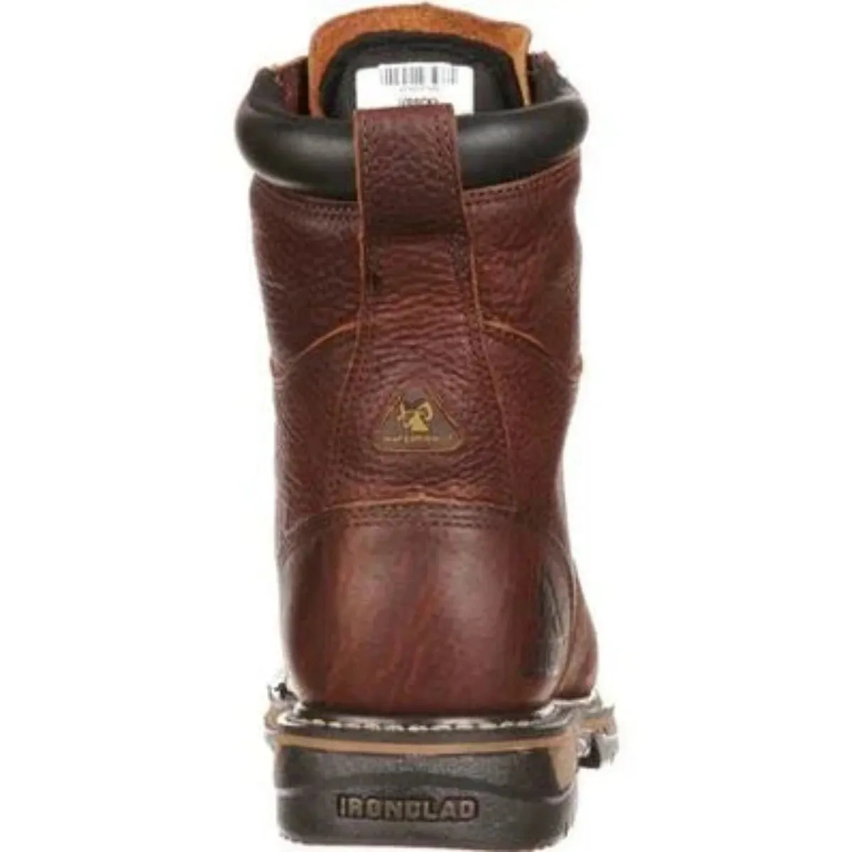 Rocky Ironclad Men's Waterproof Work Soft Toe Boots Fq0005693 In Brown