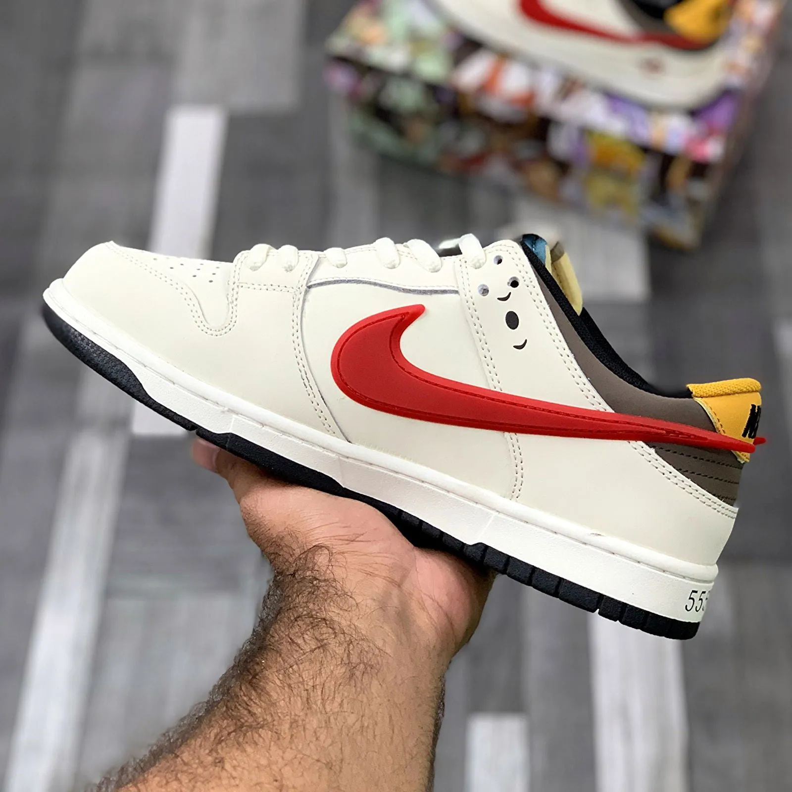 SBB Dunkks Low Sail Red Black X Ghostbusters