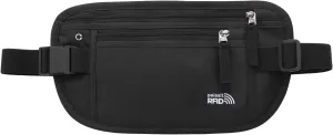 Small Unisex Money Belt For Men and Women, Slim Passport Holder RFID Blocking Travel Essentials Pouch with Adjustable Strap Small Waist Pouch for Workout Running Travelling Hiking