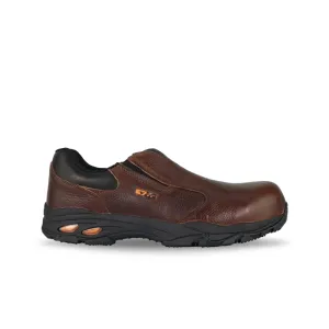 Thorogood Men's VGS 300 Slip On Work Shoe 804-4061 - Brown