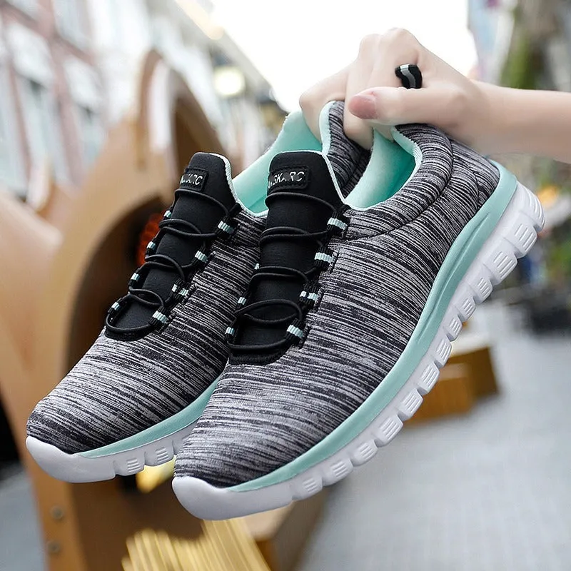 Women Breathable Mesh Running Shoes